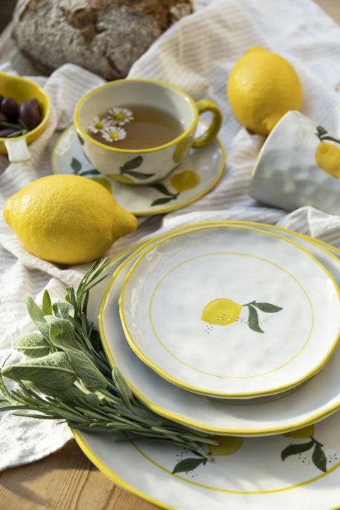 Tallrik, Citrus H2xW16,5cmxD16,5cm