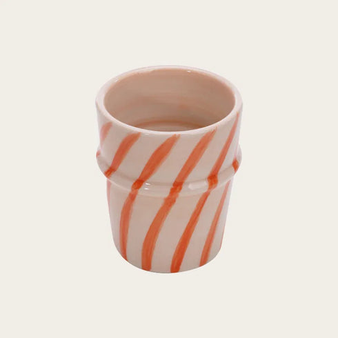 Mugg orange H 6,6cm