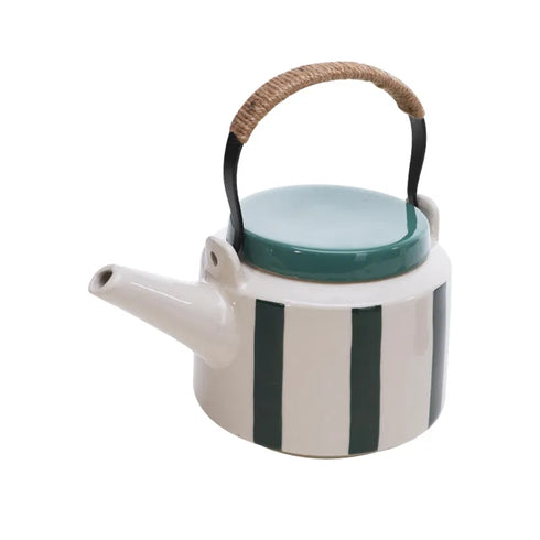 Tekanna, m/mönster, H10,2xB12,5cmxD18,5