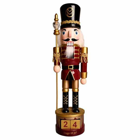 Nutcrackers with countdown calendar, H 38cm