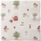 Napkins, 3-ply, Beige, Christmas Cheer