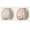 Påskägg, H 12cm, Dia. 7cm, 2ass, Vit, Happy Easter