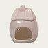 Ljusstake för värmeljus, H 11cm, Keramik, Beige