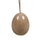 Påskägg, H 6cm, Dia 4,5cm, Brun, Natural Easter