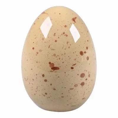 Påskägg, H 4,5 cm, Dia 3,7 cm, Beige, Natural Easter