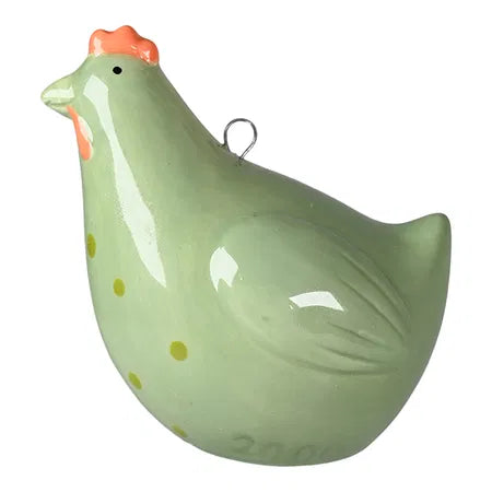 Figuriner, H 7cm, B 5cm, Grön, Natural Easter