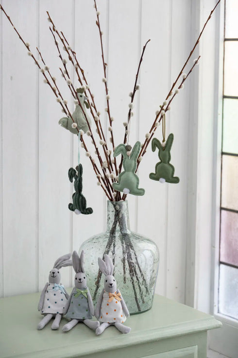 Påskhare, H 26cm, 3ass, Natural Easter