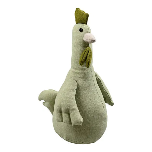 Kyckling, H 25cm, Grön, Natural Easter