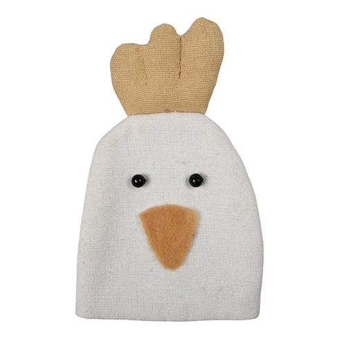 Äggvärmare, H 11cm, Vit, Natural Easter