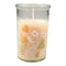 Ljus i glas H 10cm, Dia. 6cm, Natural Easter