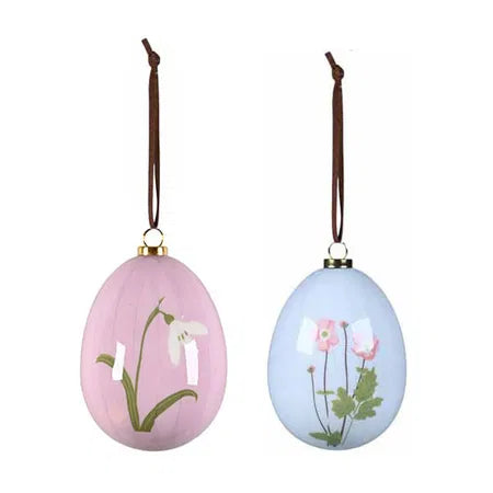 Påskägg, H 8cm, Dia. 6,5cm, 2/låda, Natural Easter