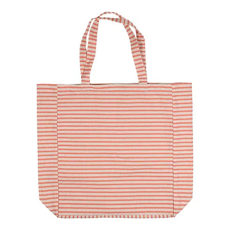 Naturlig fjäder, väska, med ränder