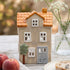 Keramikhus, Beige, H 11,7cm