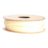 Tygband, Sammet, Creme, 10m/rll