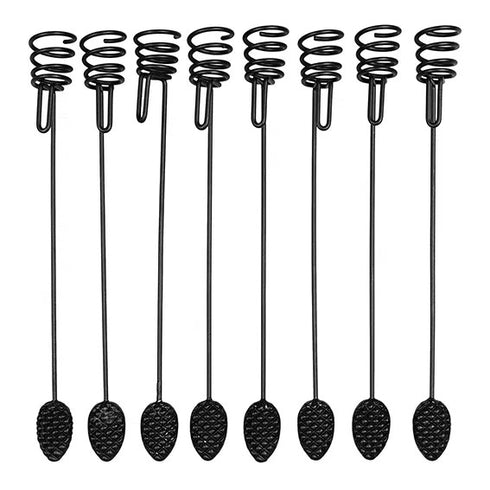 Ljushållare till julgranen, H16cm, Svart