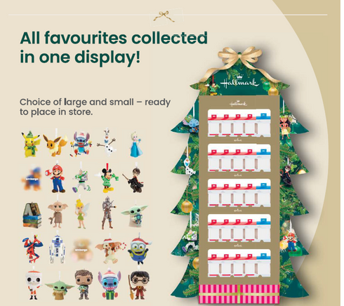 Hallmark Ornaments Komplett Ställ 2026, Stort Ställ