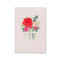 3D Kort Signature Blommor Grattis