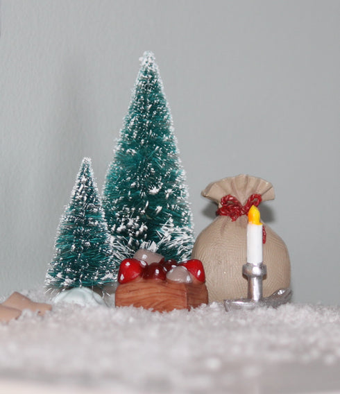 Ljus i stake till Nissedörr