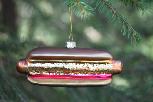 Julkula i glas Korv med bröd