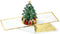 Julkort 3D Pop Up Julgran