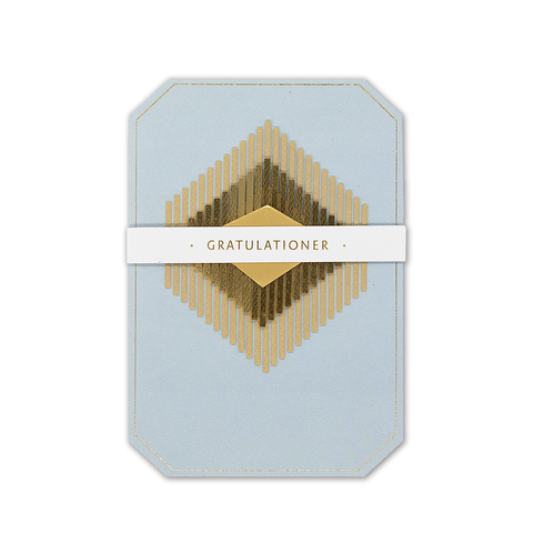 3D Kort Signature Grattulationer