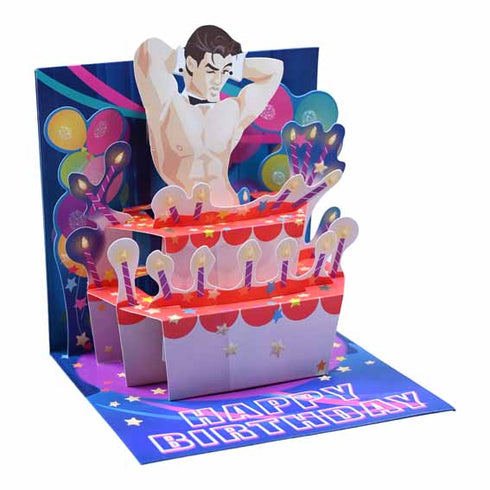 3D Pop-Up Kort, Beffcake