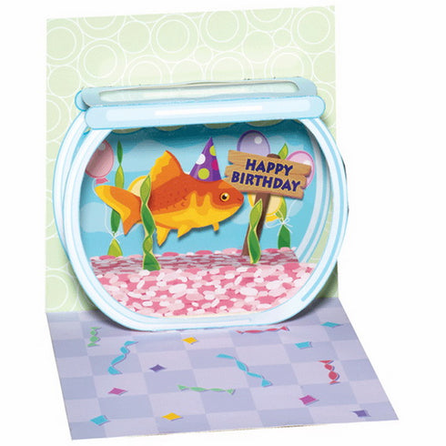 Popshots mini card, Guldfisk