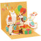 3D Pop-Up Kort, Lamafest mini