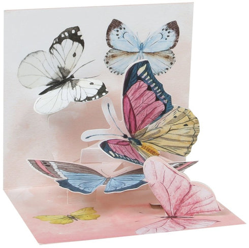 3D Pop-Up Kort, Butterfly, mini