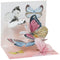 3D Pop-Up Kort, Butterfly, mini