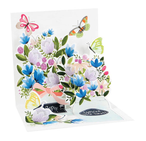 3D Pop-Up Kort, Fåglar mini