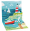 3D Pop-Up Card, Lighthouse, mini