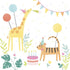 3D Pop-Up Card, Jungle Birthday, mini