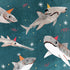 3D Pop-Up Kort, Sharks, mini