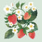 3D Pop-Up Card, Strawberries, mini