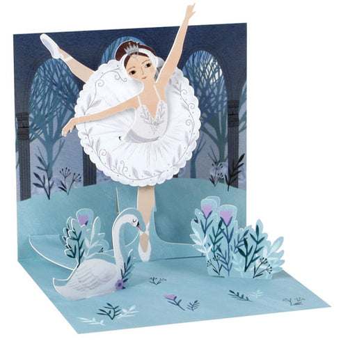 3D Pop-Up Kort, Ballerina mini
