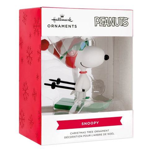 Ornament FC Snoopy, Skiing