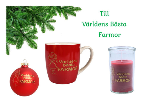 Mugg Världens Bästa Farmor