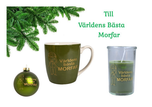Mugg Världens Bästa Morfar