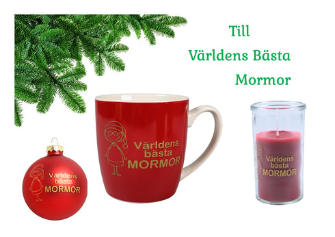 Mugg Världens Bästa Mormor