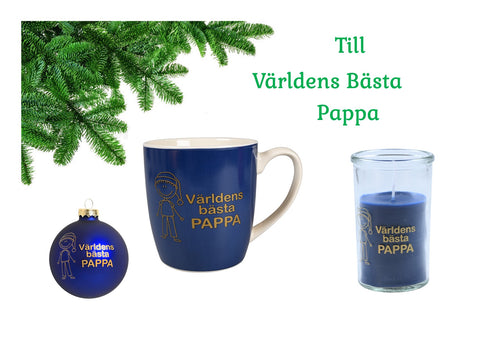 Ljuslykta till Världens Bästa Pappa