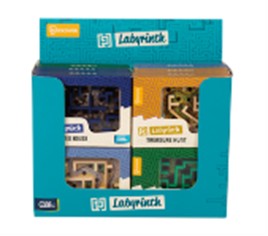 Magiska pussel, labyrint 16 st i display