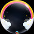 24" DECO BUBBLE 001CT RAINBOW CLOUDS