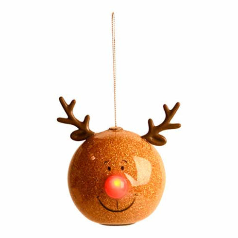 Julkula Ren med blinkande näsa