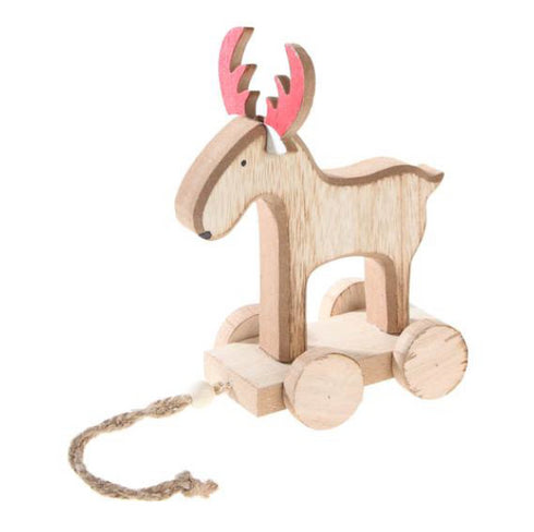 Ren på hjul i trä 2ass