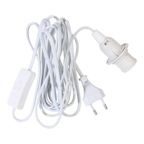 Lampsladd vit 3,5M