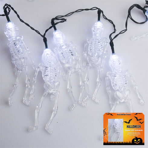 Ljusslinga Skelett L 70cm, 8 lampor