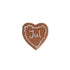 Gingerbread heart for Nisse door