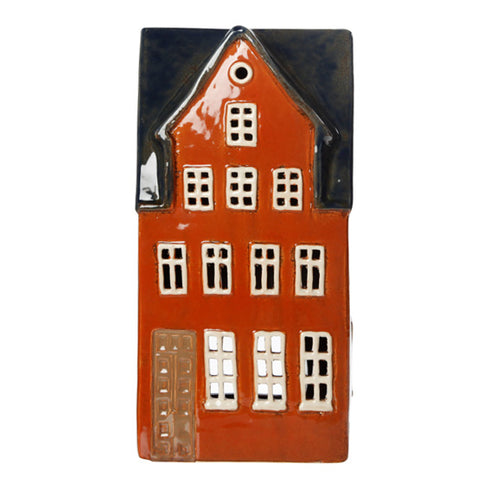 Keramikhus, Brunt, H 31cm