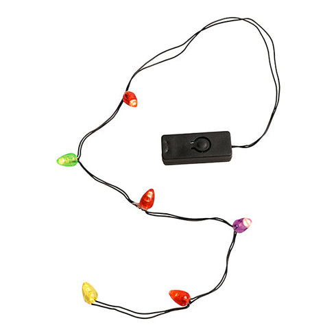 Ljusslinga färgade lampor till Nissedörr